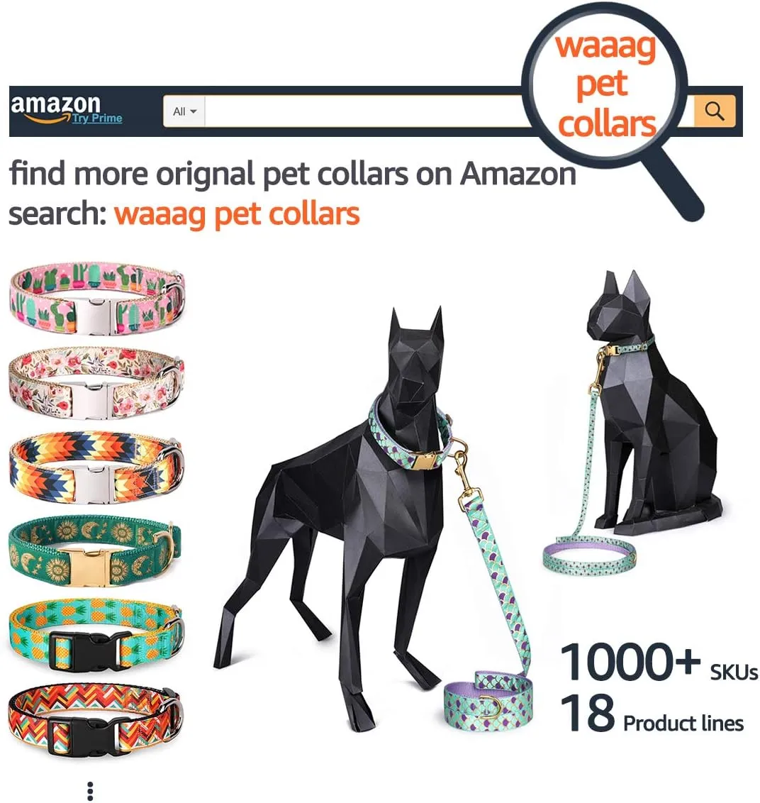Pet Supplies, Designer Collection Cat Collar, XXS, Pink, Aloha Hawaii Pattern, Safety Breakaway Buckle, Built-in Bell, Suitable for Small, Medium, Large Dogs and Cats