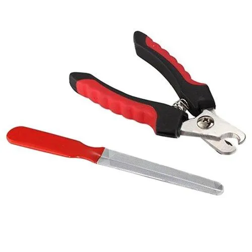 Professional Beauty Tool Pet Dog Puppy Cats Claw Nail Clipper Cutter   File Set