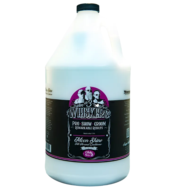 Shampoo and Conditioner Bundle Gallon by 3 Whiskers