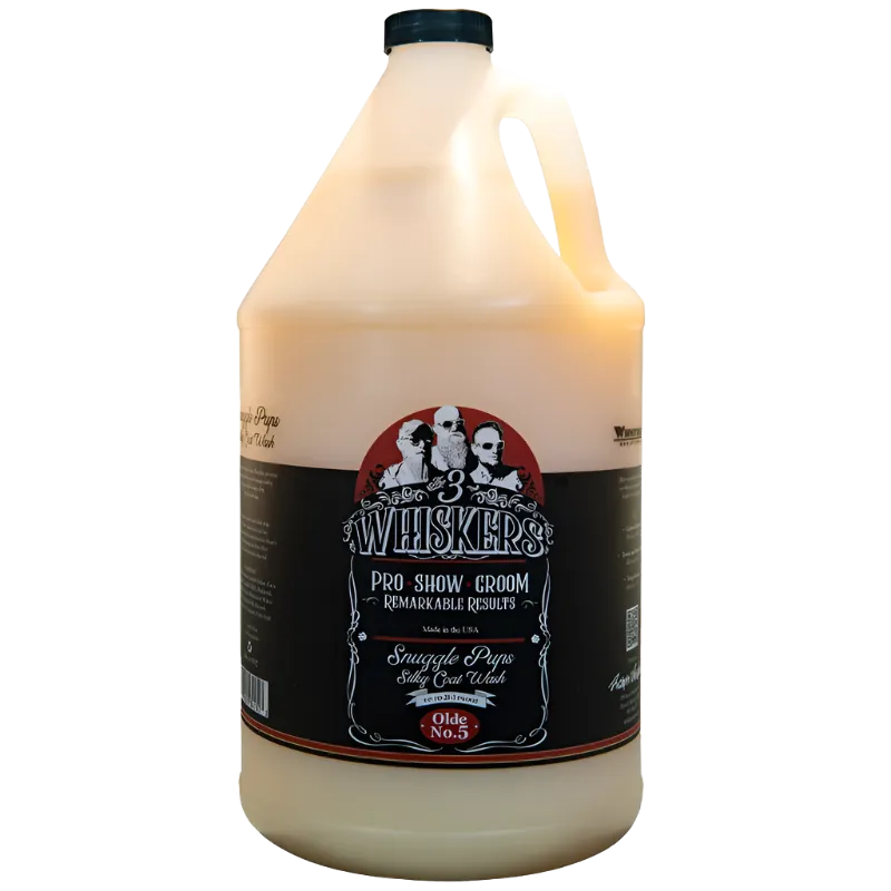 Shampoo and Conditioner Bundle Gallon by 3 Whiskers