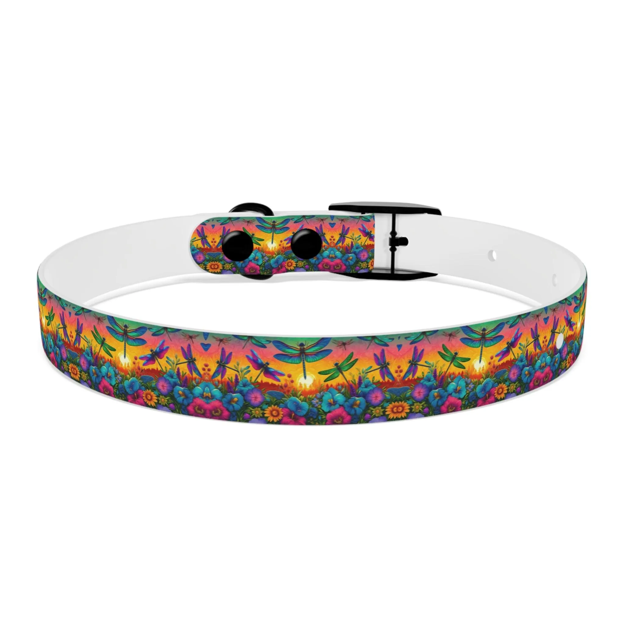 Sunshine Dragonfly Dog Collar
