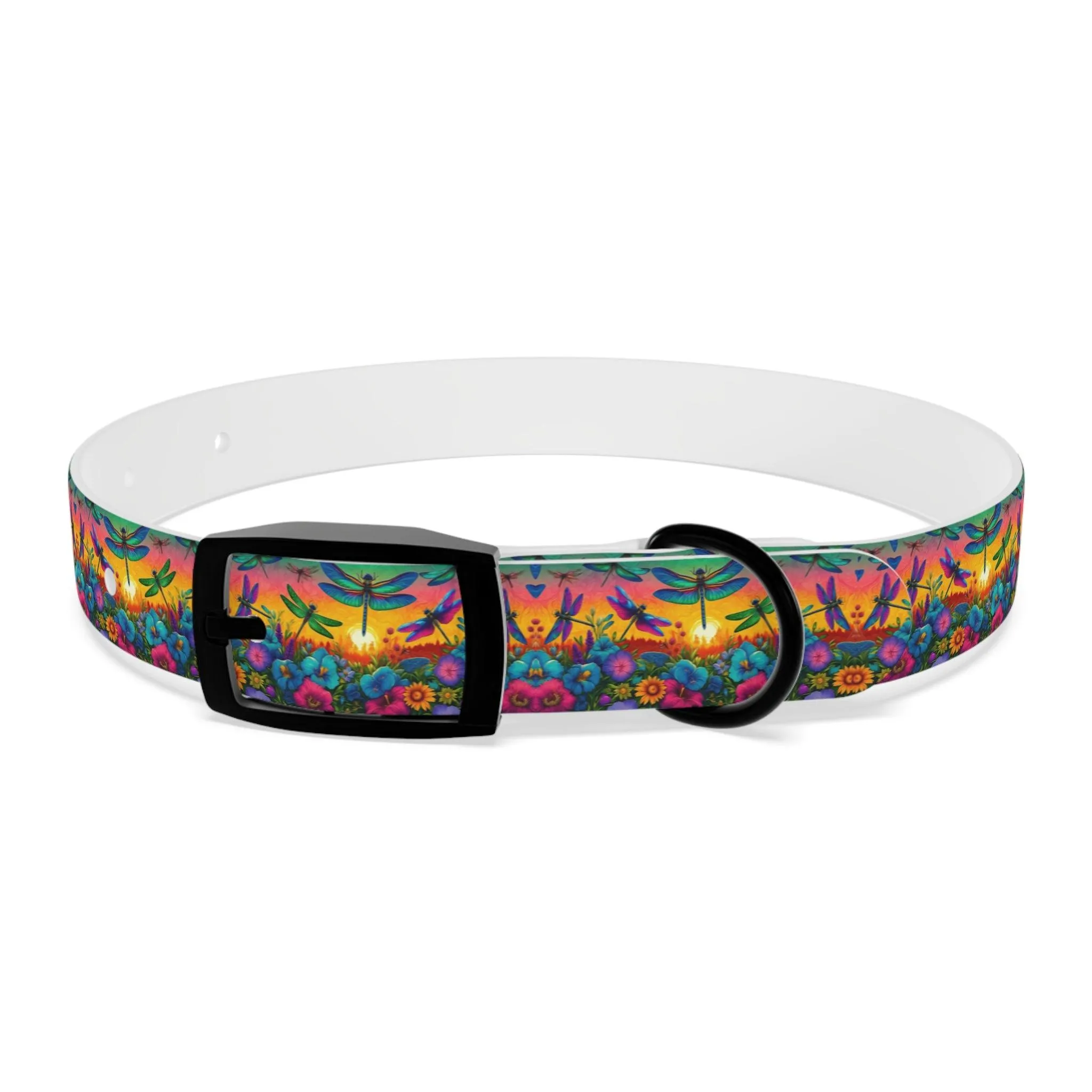 Sunshine Dragonfly Dog Collar