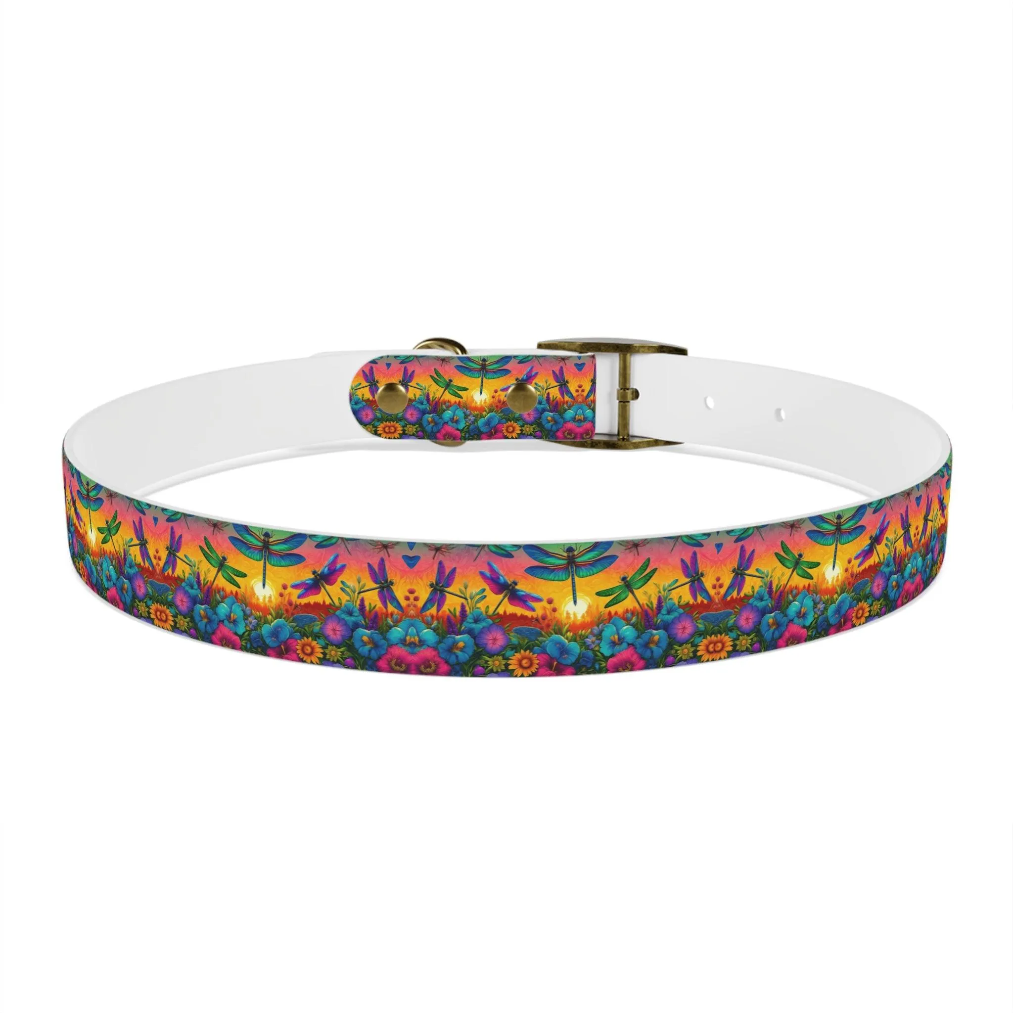 Sunshine Dragonfly Dog Collar