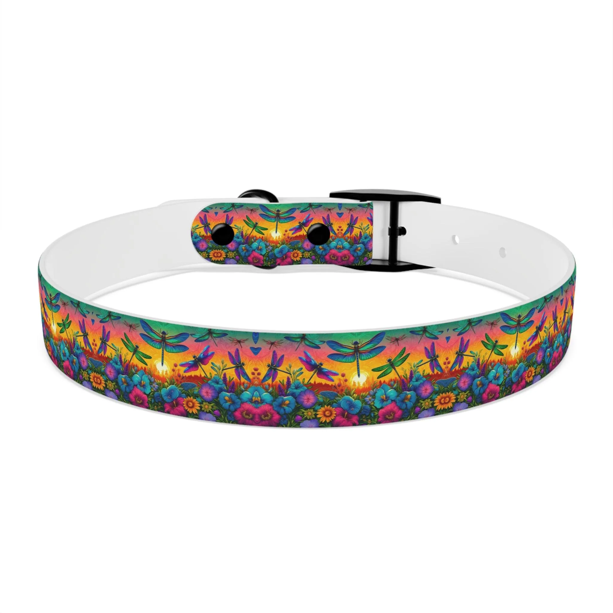 Sunshine Dragonfly Dog Collar