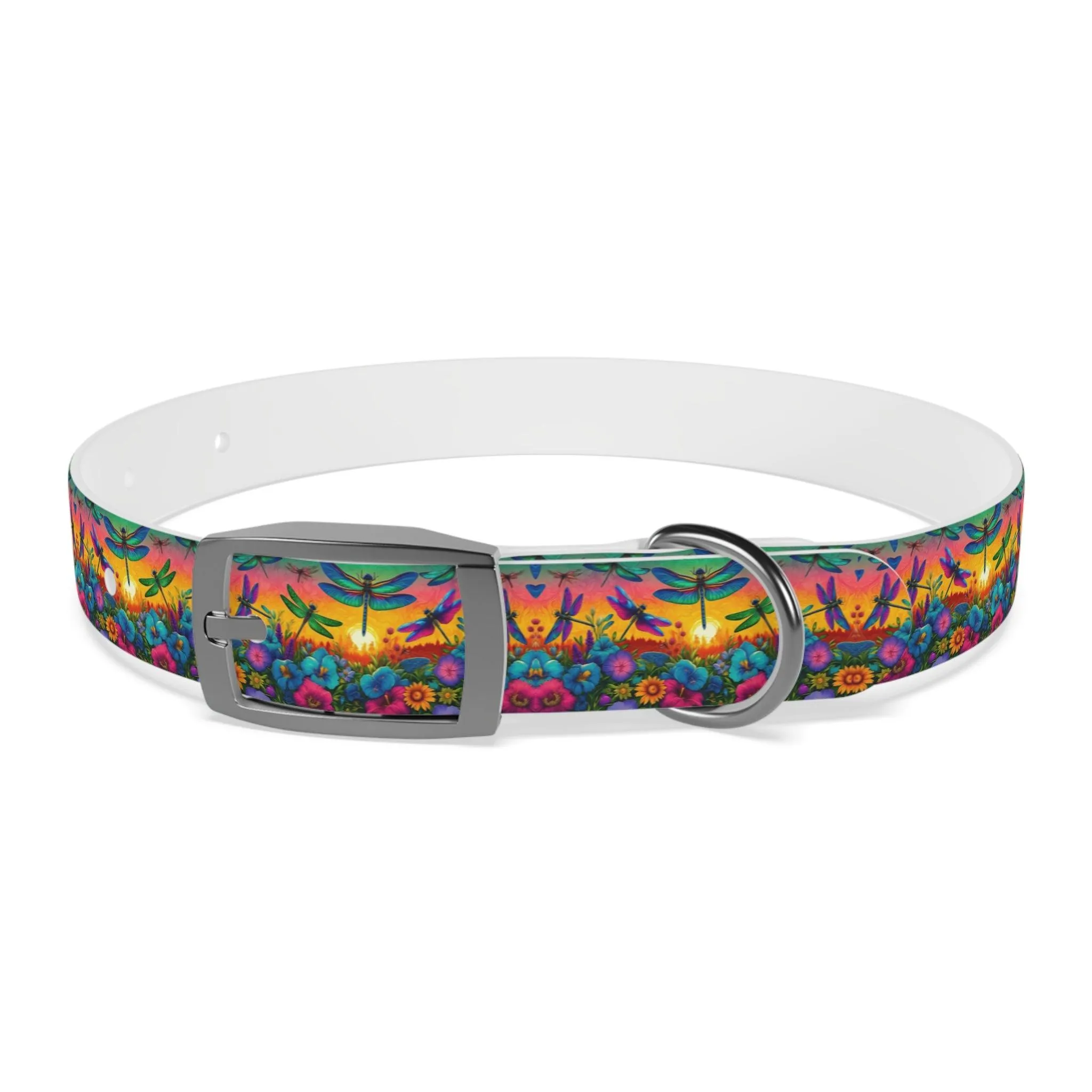Sunshine Dragonfly Dog Collar