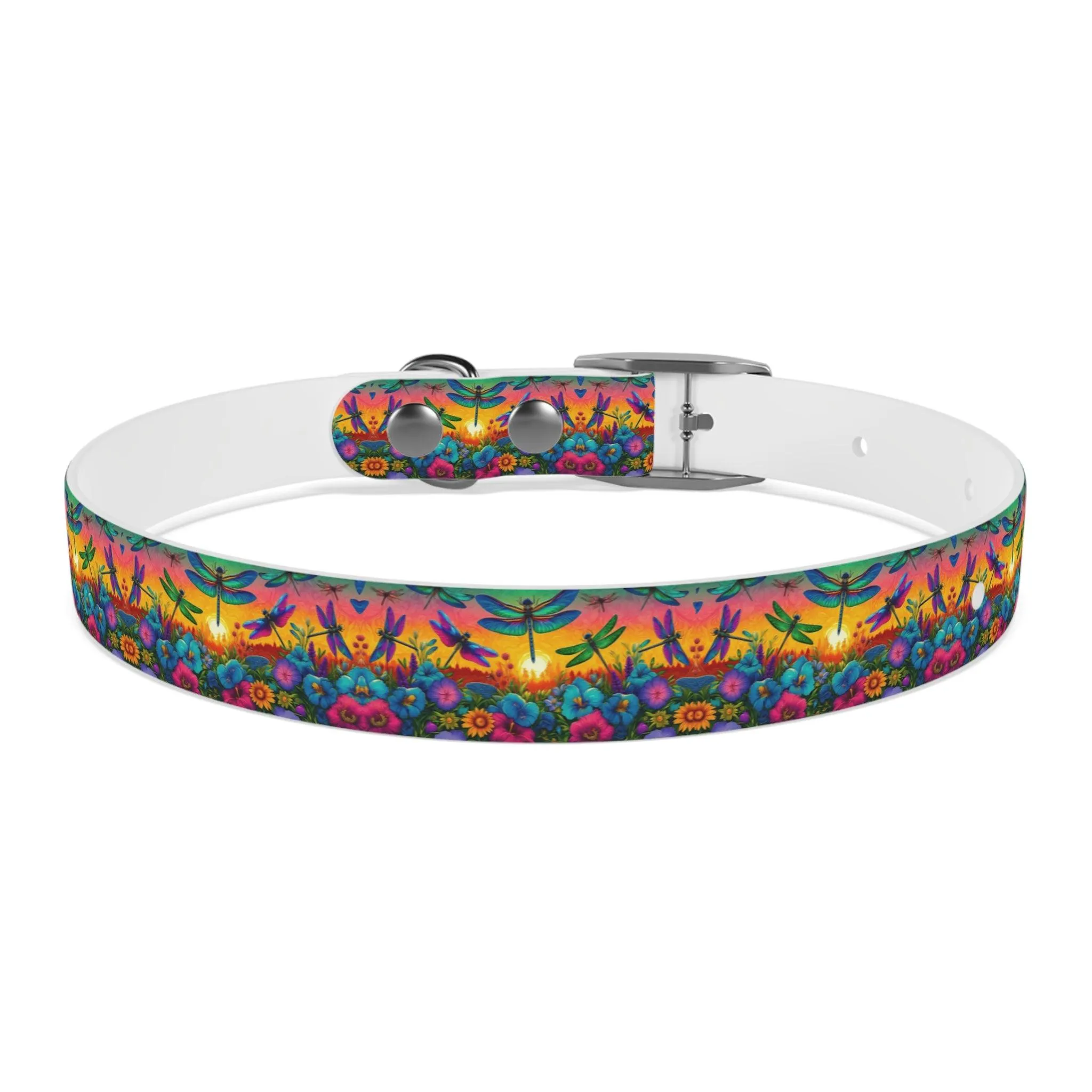 Sunshine Dragonfly Dog Collar