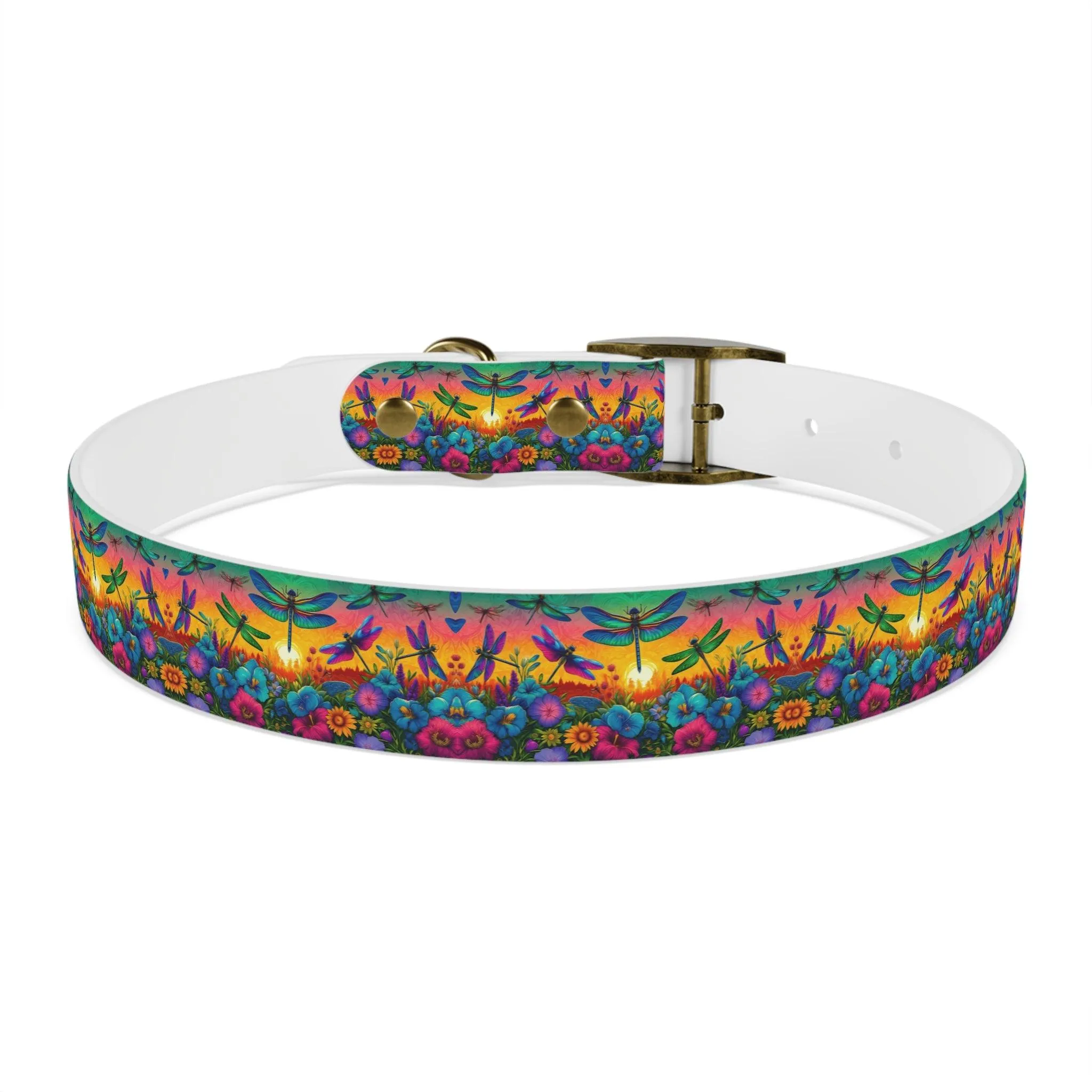Sunshine Dragonfly Dog Collar