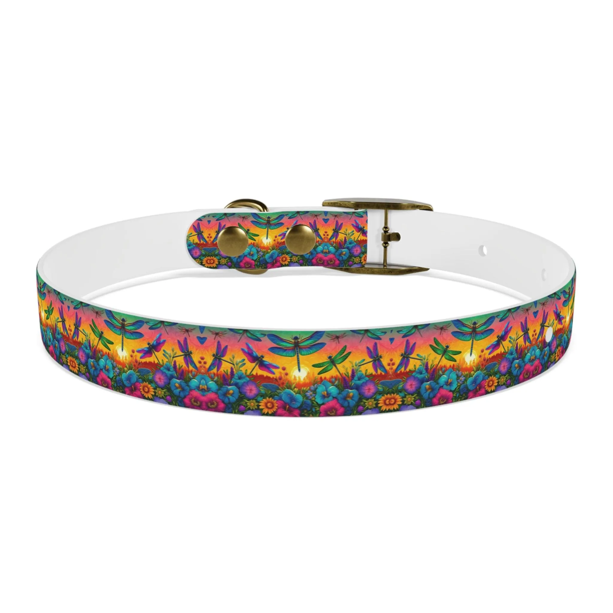 Sunshine Dragonfly Dog Collar