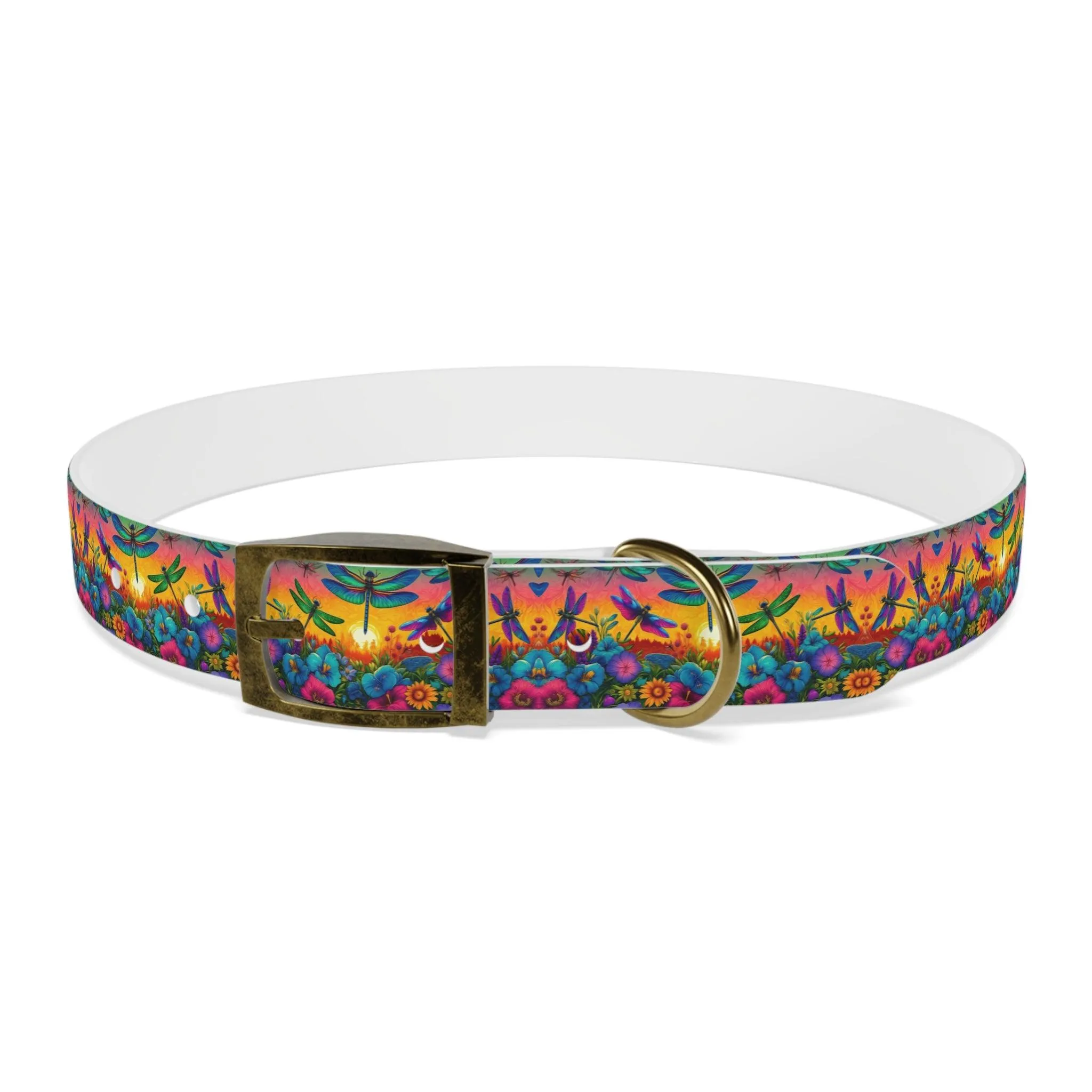 Sunshine Dragonfly Dog Collar