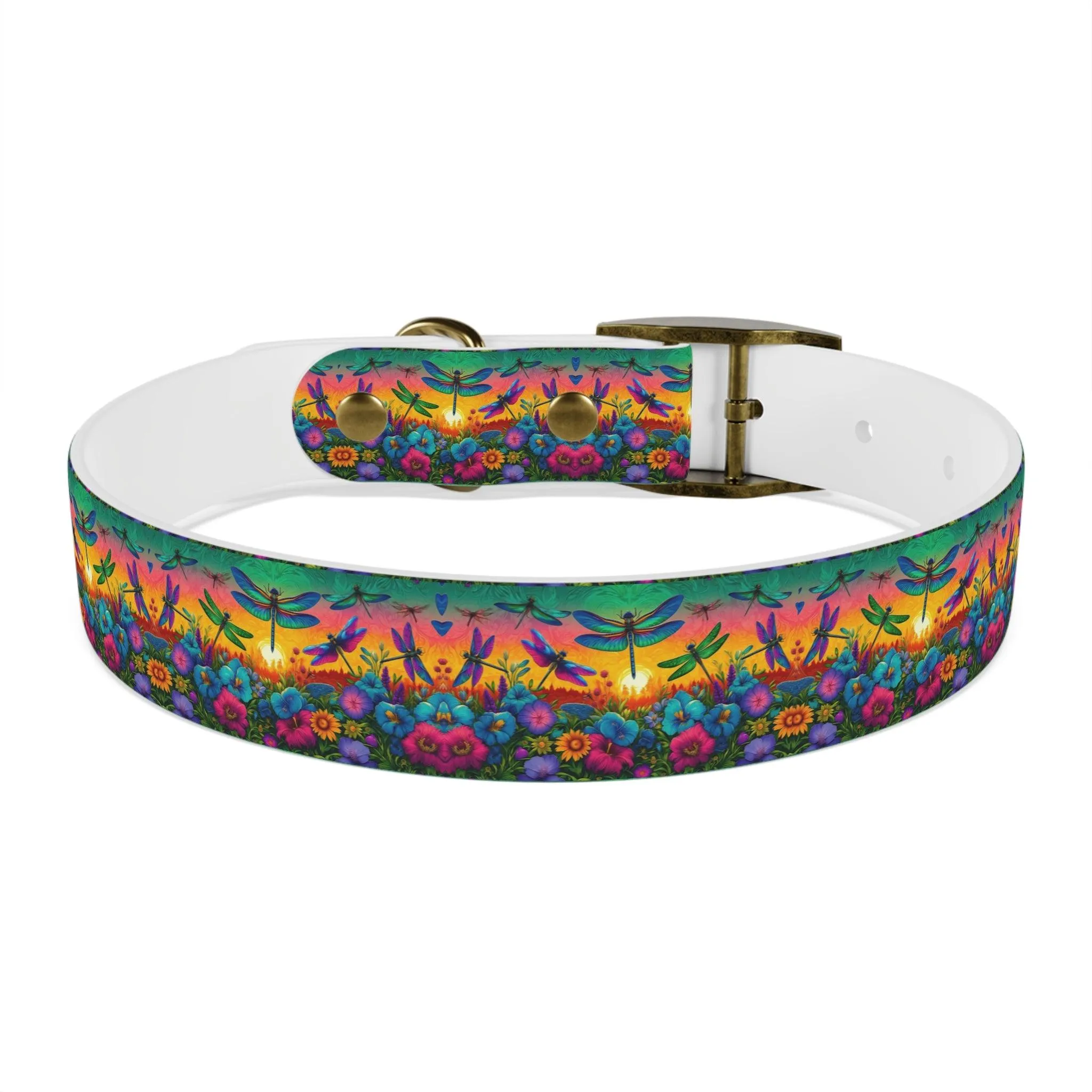 Sunshine Dragonfly Dog Collar