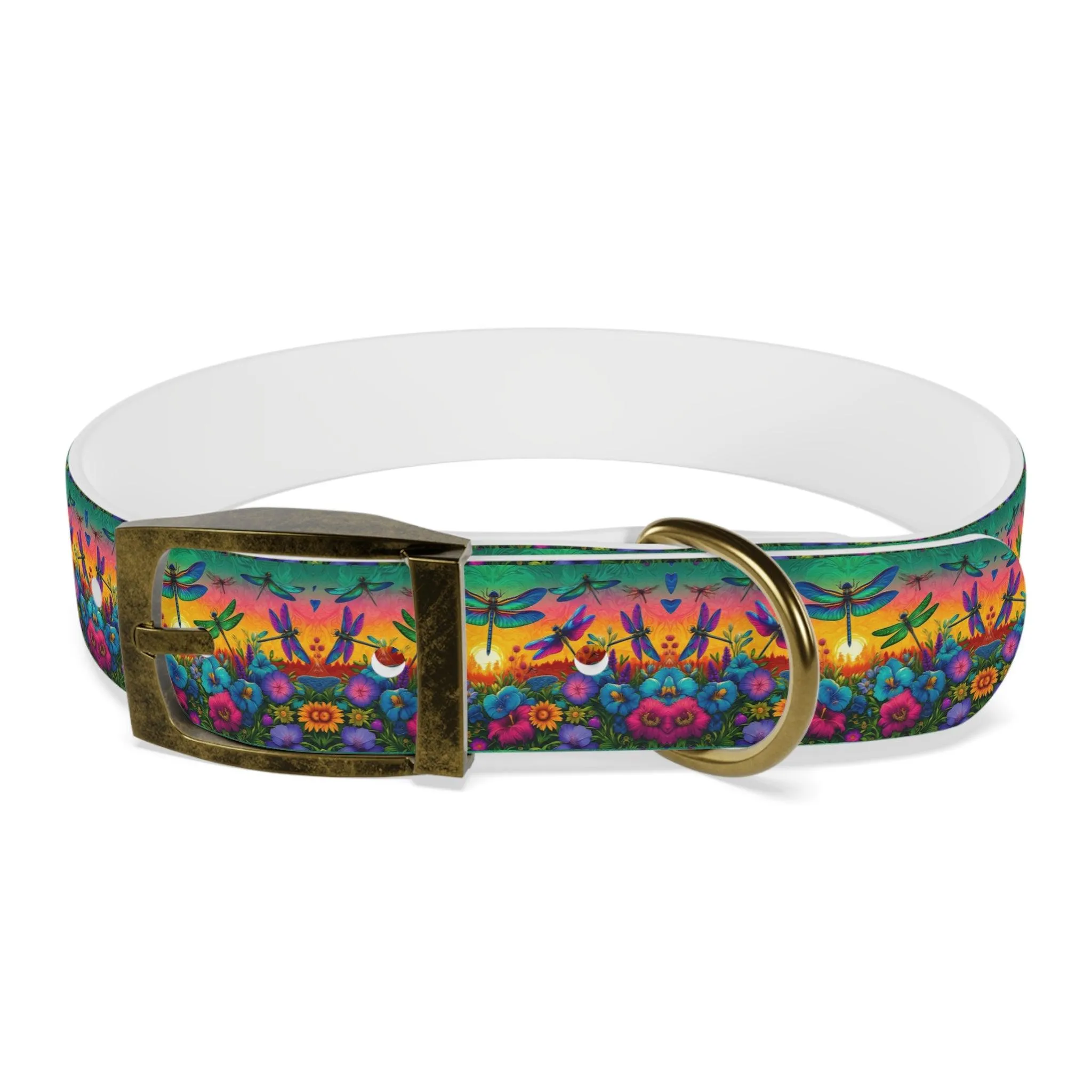 Sunshine Dragonfly Dog Collar