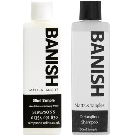 Trial Size Duo : Shampoo and Conditioner by Banish