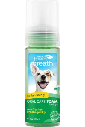 TropiClean Fresh Breath Foam 4.5oz