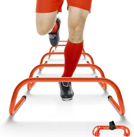 Yes4All Agility Speed Training Agility Hurdles for Athletes - 5 Pack - Speed and Agility Training Equipment for Soccer Basketball Football Hurdle Training