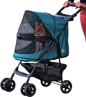 Zipperless Pet Stroller - Pet Gear Happy Trails No-Zip Pet Stroller